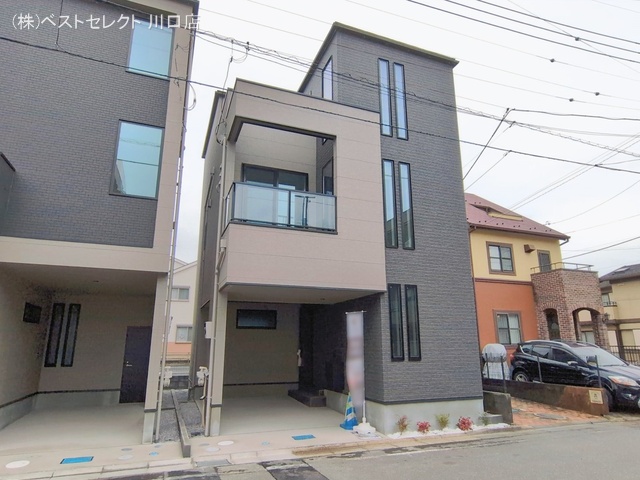 埼玉県戸田市笹目２丁目の新築戸建て完成写真 2026年2月25日撮影