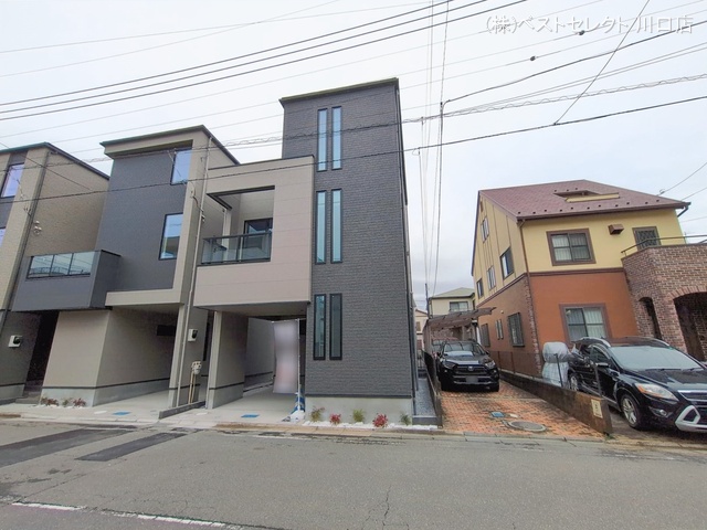 埼玉県戸田市笹目２丁目の新築戸建て完成写真 2026年2月25日撮影