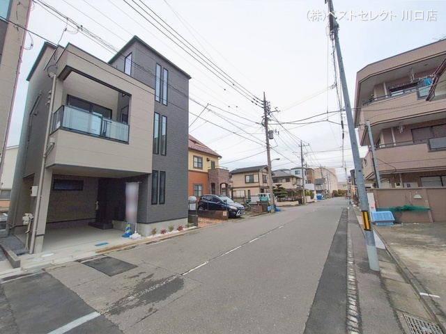 埼玉県戸田市笹目２丁目の新築戸建て完成写真 2026年2月25日撮影