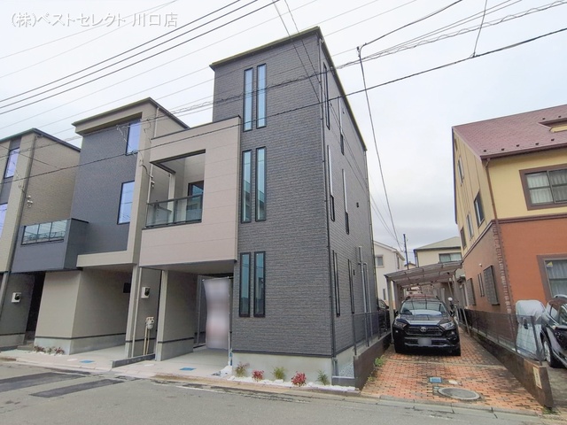 埼玉県戸田市笹目２丁目の新築戸建て完成写真 2026年2月25日撮影