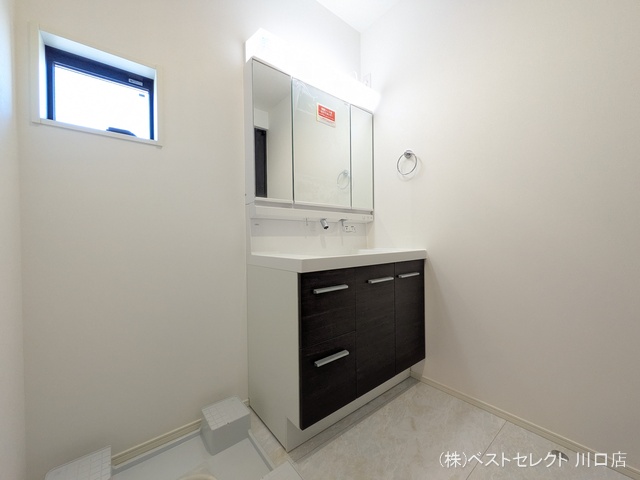 埼玉県戸田市笹目2丁目の新築戸建て洗面所写真 2026年3月11日撮影