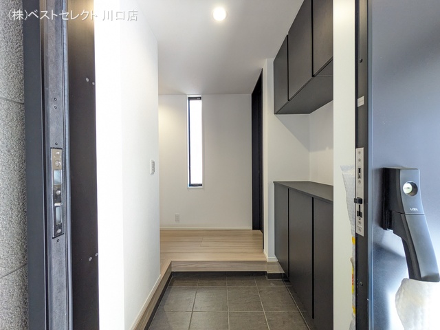 埼玉県戸田市笹目2丁目の新築戸建て玄関写真 2026年3月11日撮影