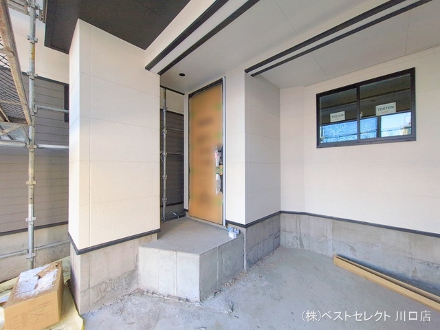 埼玉県戸田市美女木４丁目の新築戸建てシート写真 2026年2月8日撮影