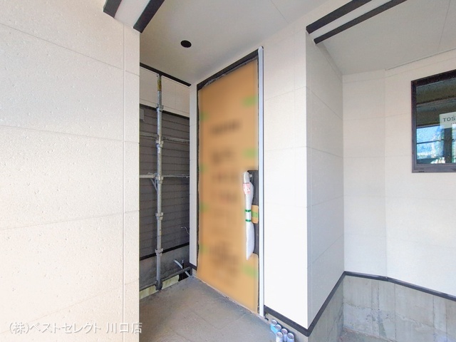 埼玉県戸田市美女木４丁目の新築戸建てシート写真 2026年2月8日撮影