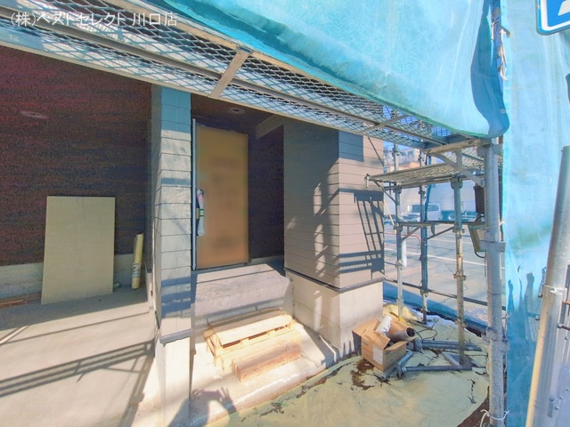 埼玉県戸田市美女木４丁目の新築戸建てシート写真 2026年2月8日撮影