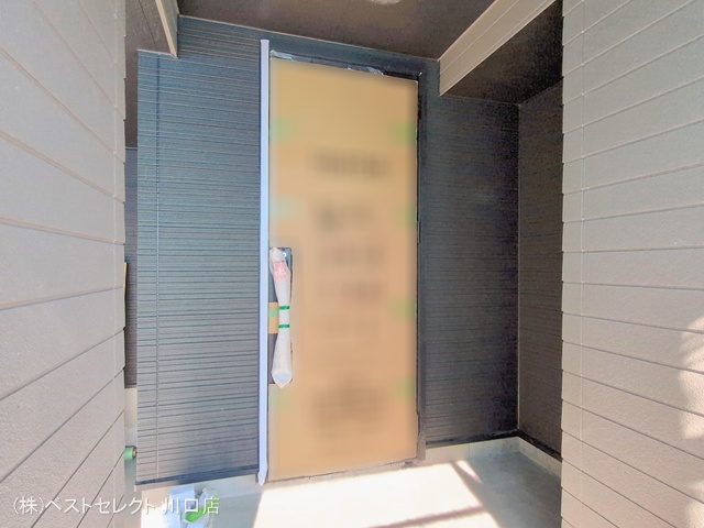 埼玉県戸田市美女木４丁目の新築戸建てシート写真 2026年2月8日撮影