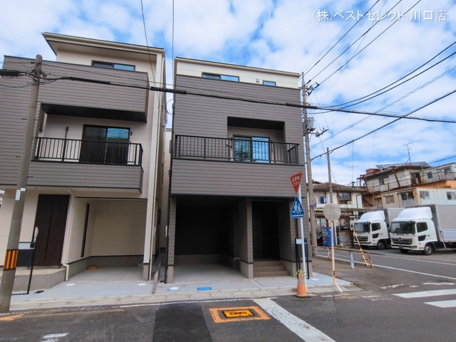 埼玉県戸田市美女木４丁目の新築戸建て完成写真 2026年3月8日撮影