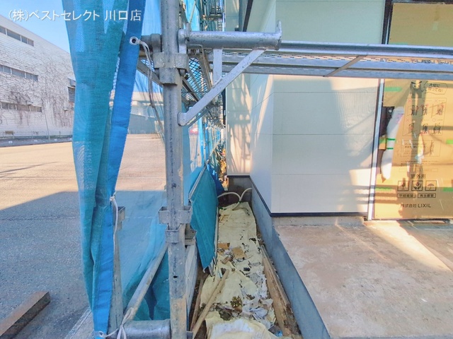 埼玉県戸田市美女木４丁目の新築戸建てシート写真 2026年2月8日撮影