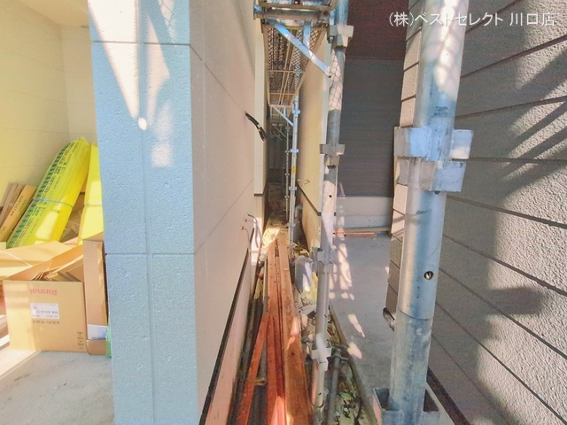 埼玉県戸田市美女木４丁目の新築戸建てシート写真 2026年2月8日撮影