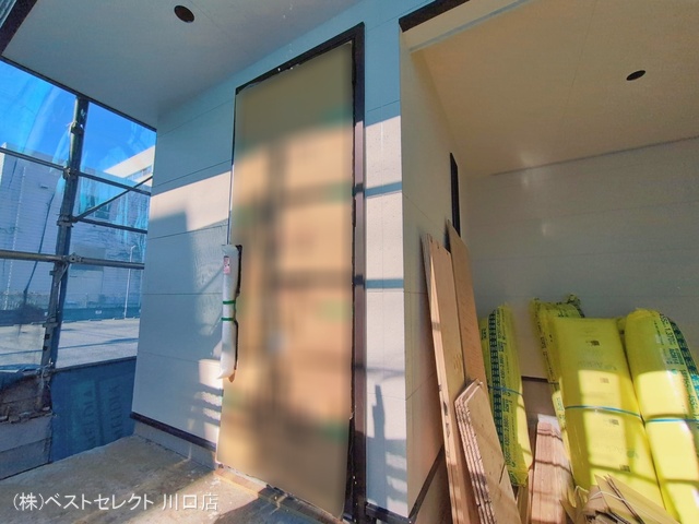 埼玉県戸田市美女木４丁目の新築戸建てシート写真 2026年2月8日撮影