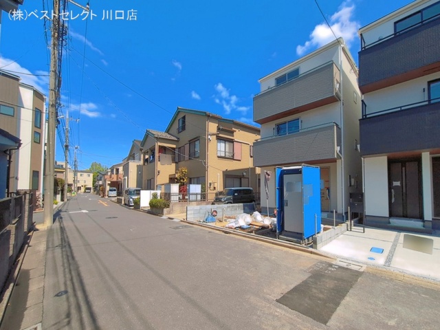 埼玉県蕨市中央７丁目の新築戸建て外構写真 2026年4月15日撮影