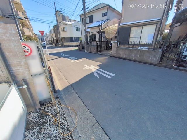 埼玉県蕨市中央７丁目の新築戸建て上棟写真 2026年2月8日撮影