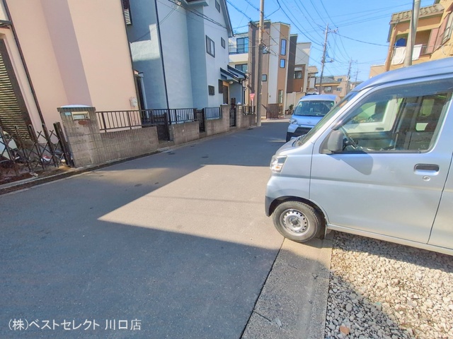 埼玉県蕨市中央７丁目の新築戸建て上棟写真 2026年2月8日撮影