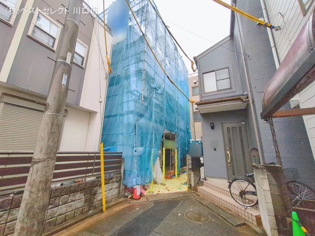 埼玉県戸田市喜沢南２丁目の新築戸建てシート写真 2026年2月24日撮影