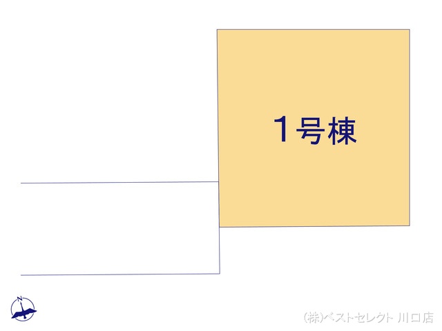 埼玉県戸田市喜沢南２丁目の新築戸建て全体区画図 ※図面と異なる場合は現況を優先