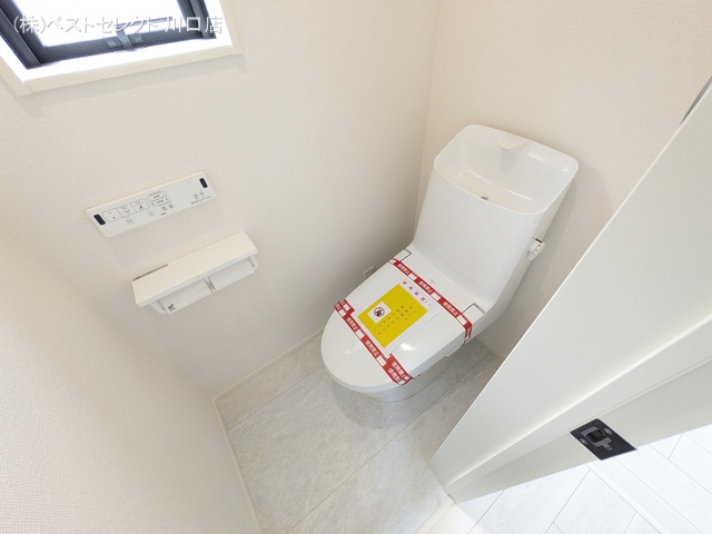 埼玉県川口市末広１丁目の新築戸建てトイレ写真 2026年4月12日撮影