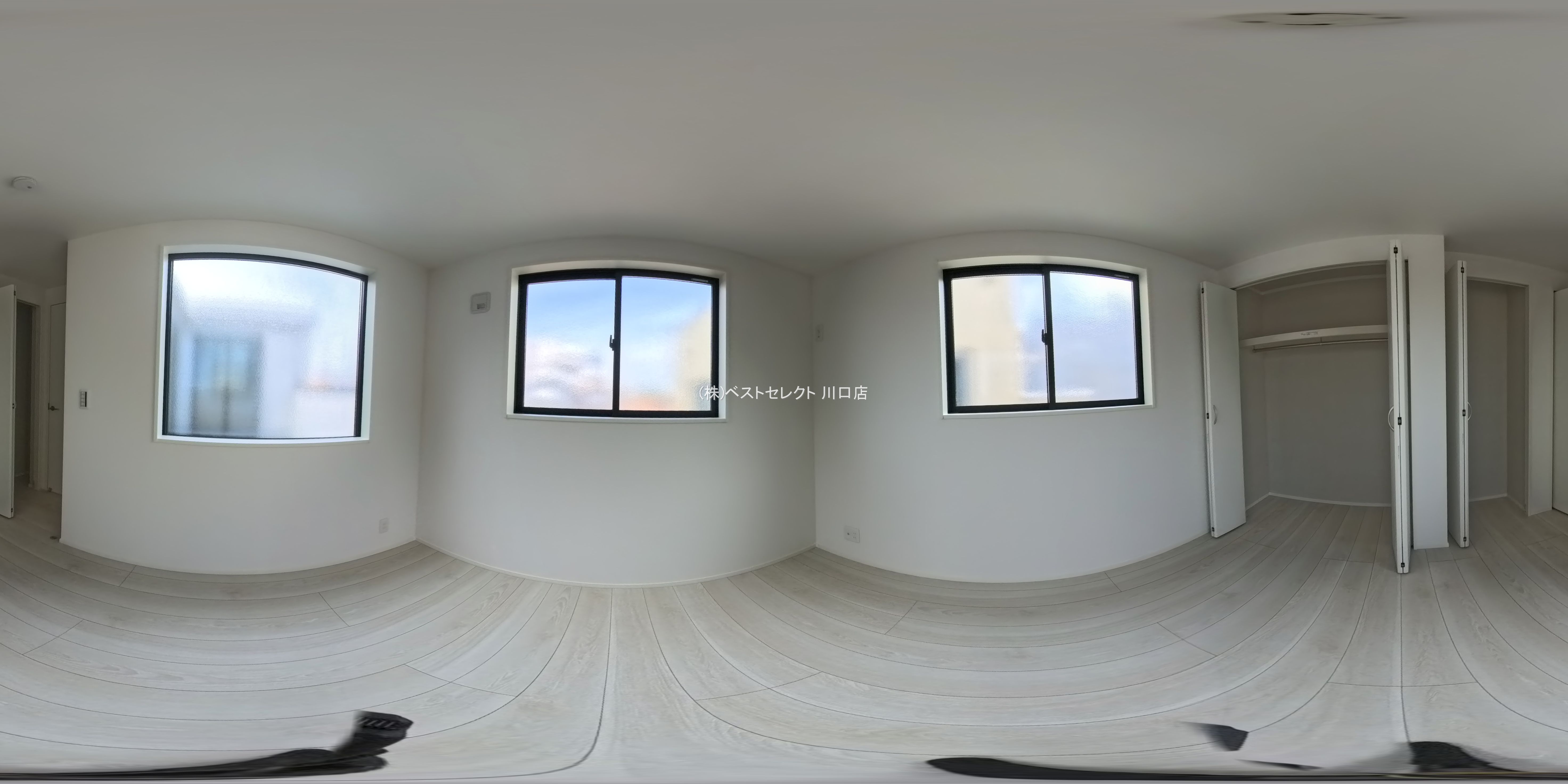 埼玉県川口市末広１丁目の新築戸建てパノラマ（居室メイン）写真 2026年4月12日撮影