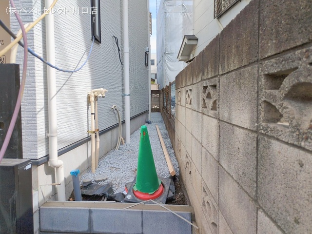 埼玉県川口市末広１丁目の新築戸建て外構写真 2026年2月26日撮影