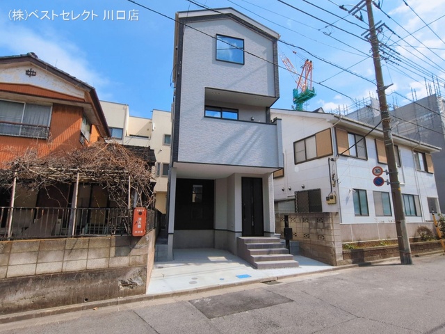 埼玉県川口市末広１丁目の新築戸建て完成写真 2026年3月17日撮影