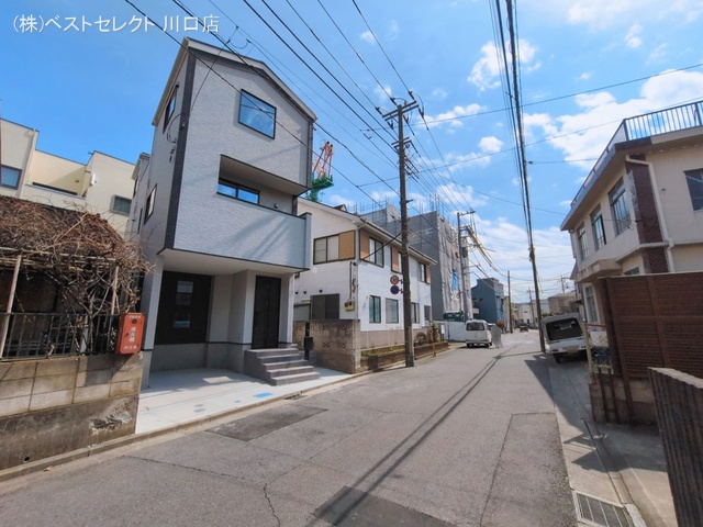 埼玉県川口市末広１丁目の新築戸建て完成写真 2026年3月17日撮影