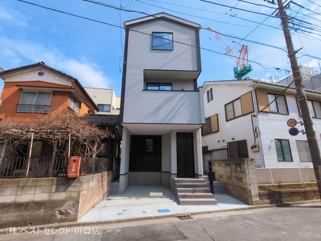 埼玉県川口市末広１丁目の新築戸建て完成写真 2026年3月17日撮影