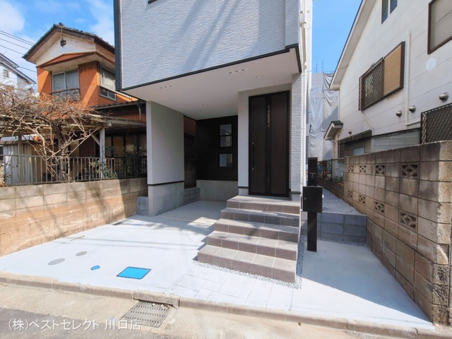 埼玉県川口市末広１丁目の新築戸建て完成写真 2026年3月17日撮影