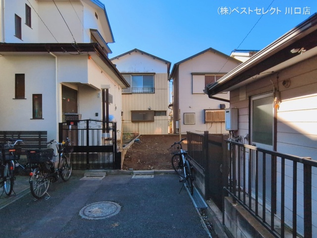 埼玉県蕨市北町4丁目の新築戸建て更地・土地写真 2026年3月10日撮影