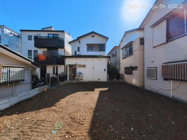 埼玉県蕨市北町4丁目の新築戸建て更地・土地写真 2026年3月10日撮影