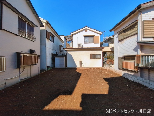 埼玉県蕨市北町4丁目の新築戸建て更地・土地写真 2026年3月10日撮影