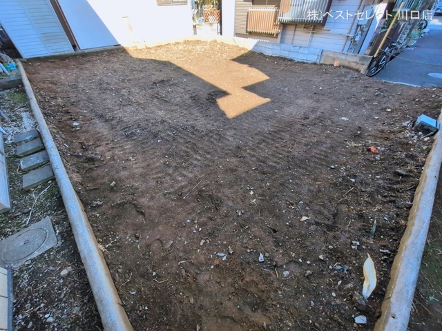 埼玉県蕨市北町4丁目の新築戸建て更地・土地写真 2026年3月10日撮影