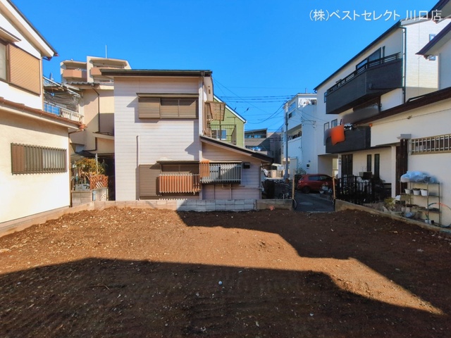 埼玉県蕨市北町4丁目の新築戸建て更地・土地写真 2026年3月10日撮影