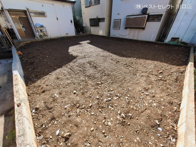 埼玉県蕨市北町4丁目の新築戸建て更地・土地写真 2026年3月10日撮影