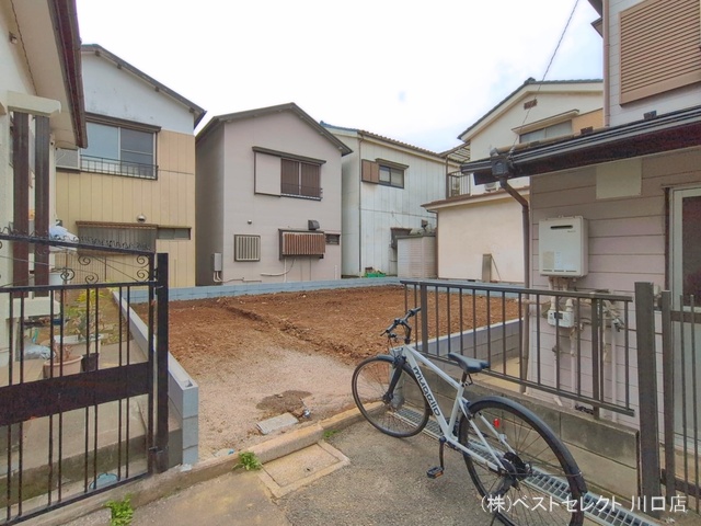 埼玉県蕨市北町4丁目の新築戸建て更地・土地写真 2026年3月30日撮影