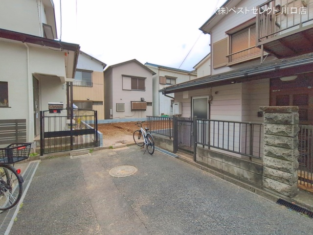 埼玉県蕨市北町4丁目の新築戸建て更地・土地写真 2026年3月30日撮影