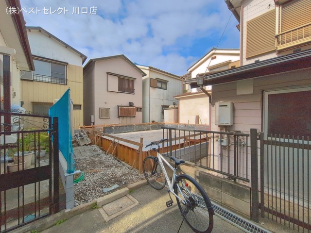 埼玉県蕨市北町４丁目の新築戸建て基礎写真 2026年4月16日撮影