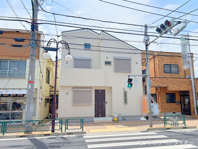 東京都葛飾区小菅2丁目の新築戸建て完成写真 2024年6月23日撮影