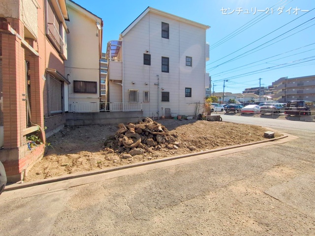 東京都江戸川区東葛西4丁目の新築戸建て更地・土地写真 2025年2月24日撮影