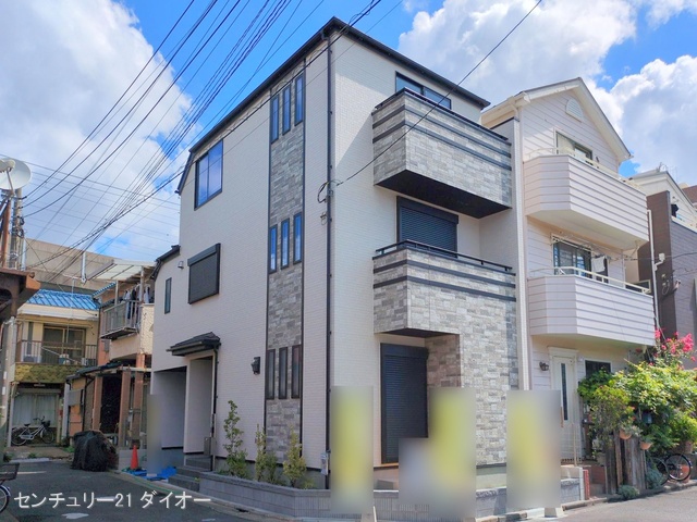 東京都江戸川区東葛西4丁目の新築戸建て完成写真 2025年7月29日撮影
