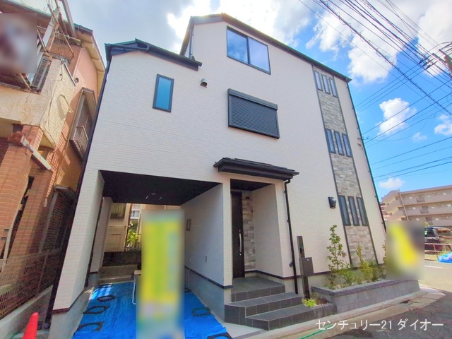 東京都江戸川区東葛西4丁目の新築戸建て完成写真 2025年7月29日撮影