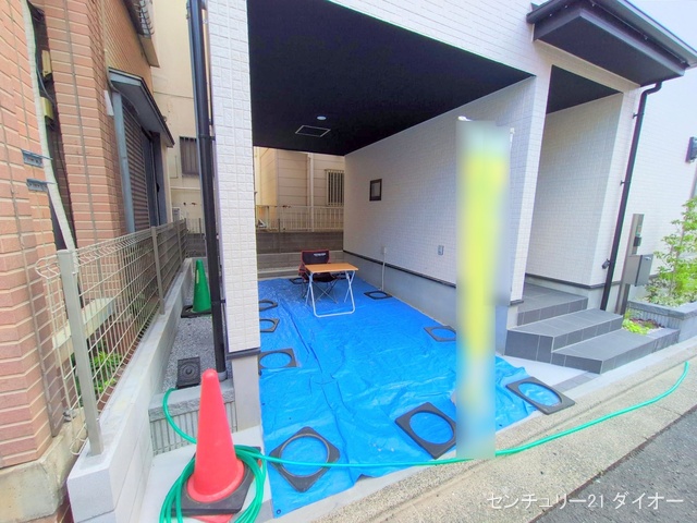 東京都江戸川区東葛西4丁目の新築戸建て完成写真 2025年7月29日撮影