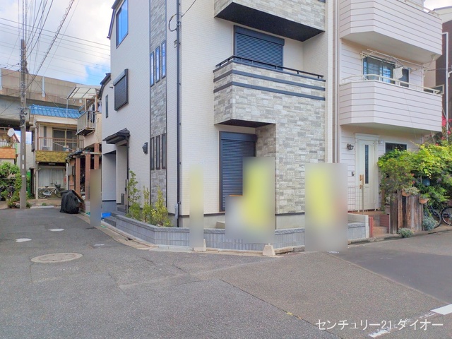東京都江戸川区東葛西4丁目の新築戸建て完成写真 2025年7月29日撮影
