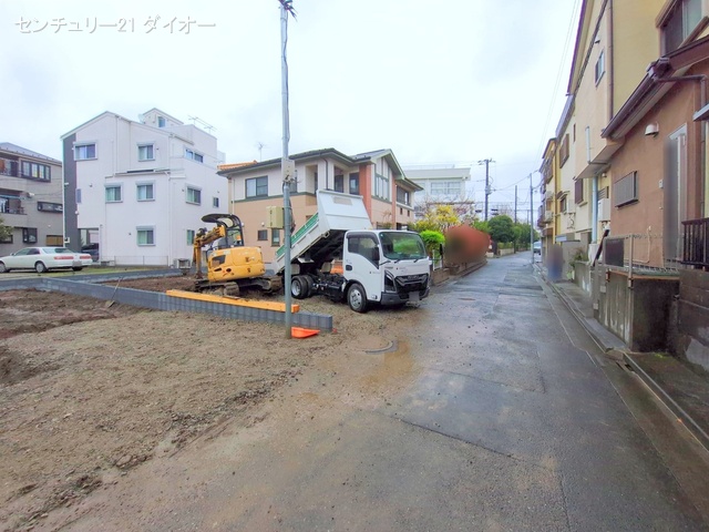 東京都江戸川区江戸川1丁目の新築戸建て更地・土地写真 2025年3月31日撮影