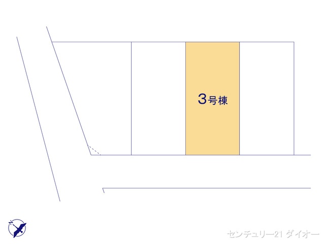 東京都江戸川区江戸川1丁目の新築戸建て全体区画図 ※図面と異なる場合は現況を優先
