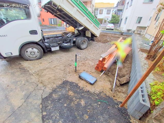 東京都江戸川区江戸川1丁目の新築戸建て更地・土地写真 2025年3月31日撮影