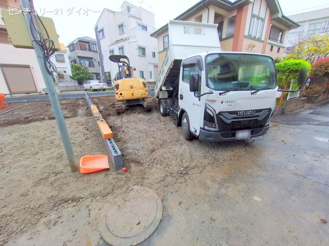 東京都江戸川区江戸川1丁目の新築戸建て更地・土地写真 2025年3月31日撮影