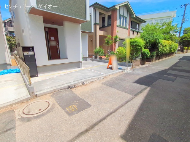 東京都江戸川区江戸川1丁目の新築戸建て完成写真 2025年7月17日撮影