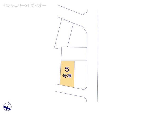 東京都江戸川区興宮町の新築戸建て全体区画図 ※図面と異なる場合は現況を優先
