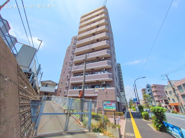 東京都葛飾区堀切5丁目のマンション『コスモ堀切菖蒲園駅前』外観写真 2025年7月3日撮影