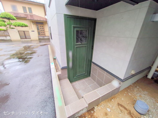 東京都葛飾区金町4丁目の新築戸建て外構写真 2025年5月5日撮影