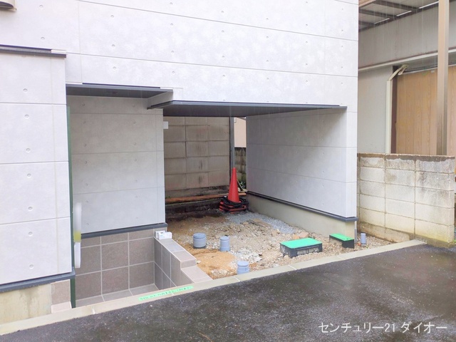 東京都葛飾区金町4丁目の新築戸建て外構写真 2025年5月5日撮影